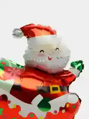 Конфетный новогодний фольгированный воздушный шар, шар под елку