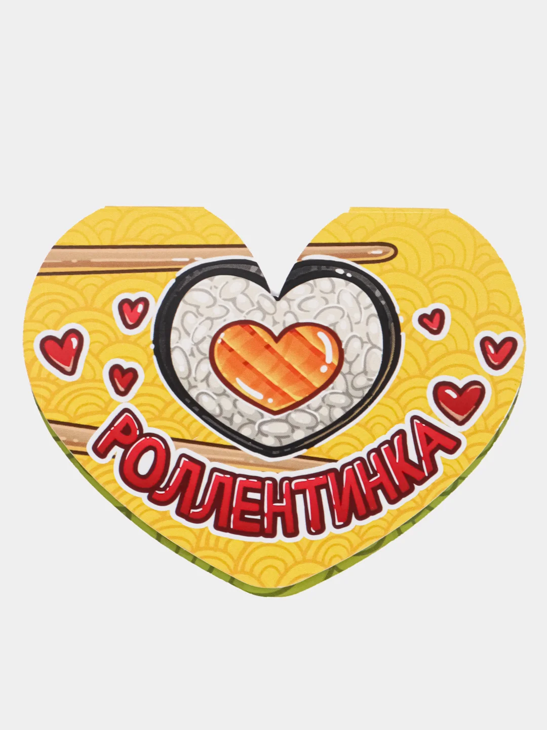 Валентинка с шоколадом "Роллентинка", 5 г