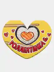 Валентинка с шоколадом "Роллентинка", 5 г