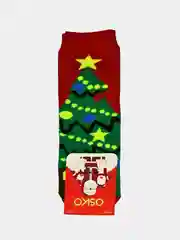 Носки новогодние махровые женские, яркие и теплые, Osko
