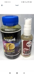 Арома Start Fishing 200 мл Бисквит + спрей Ягодный микс 50 мл