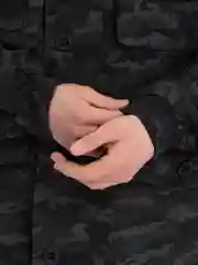 Серый меланж костюм мужской "Горка", демисезонный, утеплённый, камуфляж