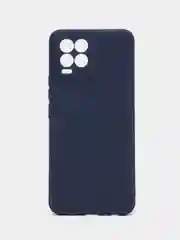 Темно-синий чехол для Realme 8, 8 Pro, C21, C21Y, C20, C11 2021, силикон 1,5 мм