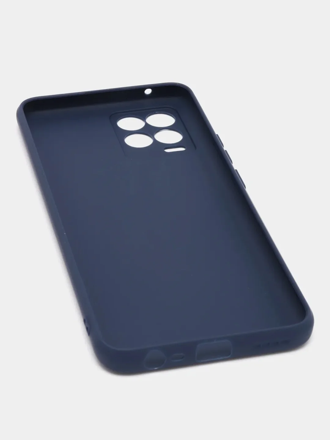 Темно-синий чехол для Realme 8, 8 Pro, C21, C21Y, C20, C11 2021, силикон 1,5 мм