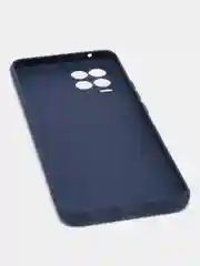 Темно-синий чехол для Realme 8, 8 Pro, C21, C21Y, C20, C11 2021, силикон 1,5 мм