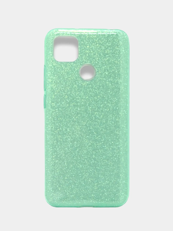 Чехол блестящий Xiaomi Redmi 9C, Redmi 9C NFC, Redmi 10A, Poco C3, накладка с блёстками