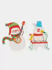 Белый гирлянда бумажная, новогодняя гирлянда