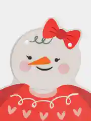 Белый гирлянда бумажная, новогодняя гирлянда