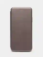 Серебряный чехол-книжка для Realme C21 / C21Y