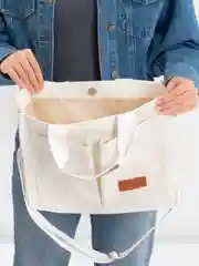 Молочный вельветовая сумка тоут