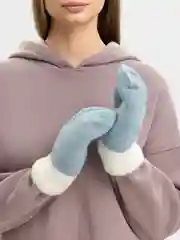 Бирюзовый варежки женские