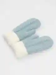 Бирюзовый варежки женские