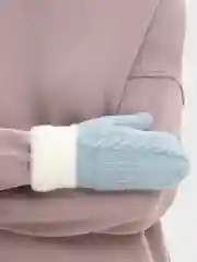 Бирюзовый варежки женские