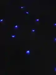 Синий гирлянда-дождь, светодиодная