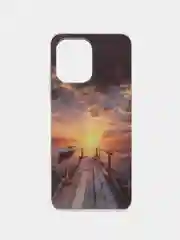 Терракотовый чехол для Xiaomi Redmi 12 / Сяоми Редми 12, силиконовый, с рисунком