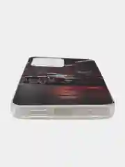 Черный чехол на Xiaomi Redmi Note 12 4G / Сяоми Редми Нот 12 4Г, силиконовый, с рисунком