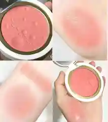 Коралловый румяна для лица, декоративные, с шиммером, 3 цвета