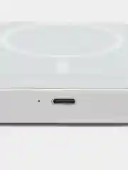 Белый аккумулятор внешний для iPhone, беспроводная зарядка MagSafe, для айфона, повербанк