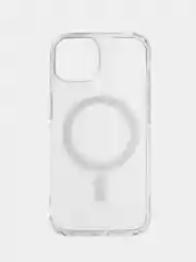 Чехол MagSafe для iPhone (Айфон) 11, 12, 13, 14, 15 Pro, Max, mini, plus, прозрачный
