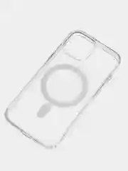 Чехол MagSafe для iPhone (Айфон) 11, 12, 13, 14, 15 Pro, Max, mini, plus, прозрачный