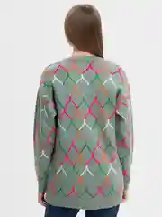 Серый свитер женский