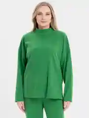 Зеленый костюм женский, лапша