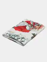 Прозрачный полотенце кухонное из рогожки "Новый год"