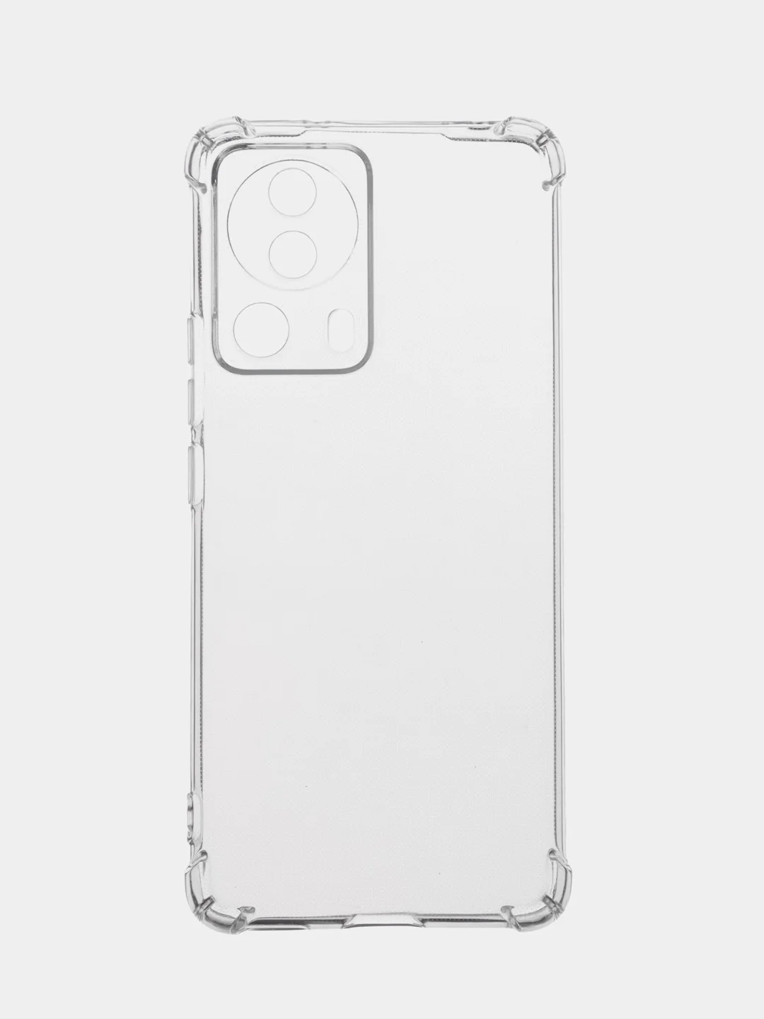 Прозрачный чехол для Xiaomi 13 Lite силиконовый (Ксиоми 13 лайт), силиконовый, c защитой камеры