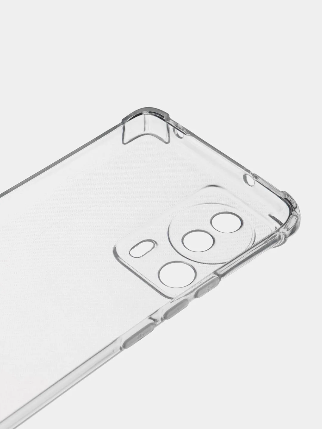 Прозрачный чехол для Xiaomi 13 Lite силиконовый (Ксиоми 13 лайт), силиконовый, c защитой камеры