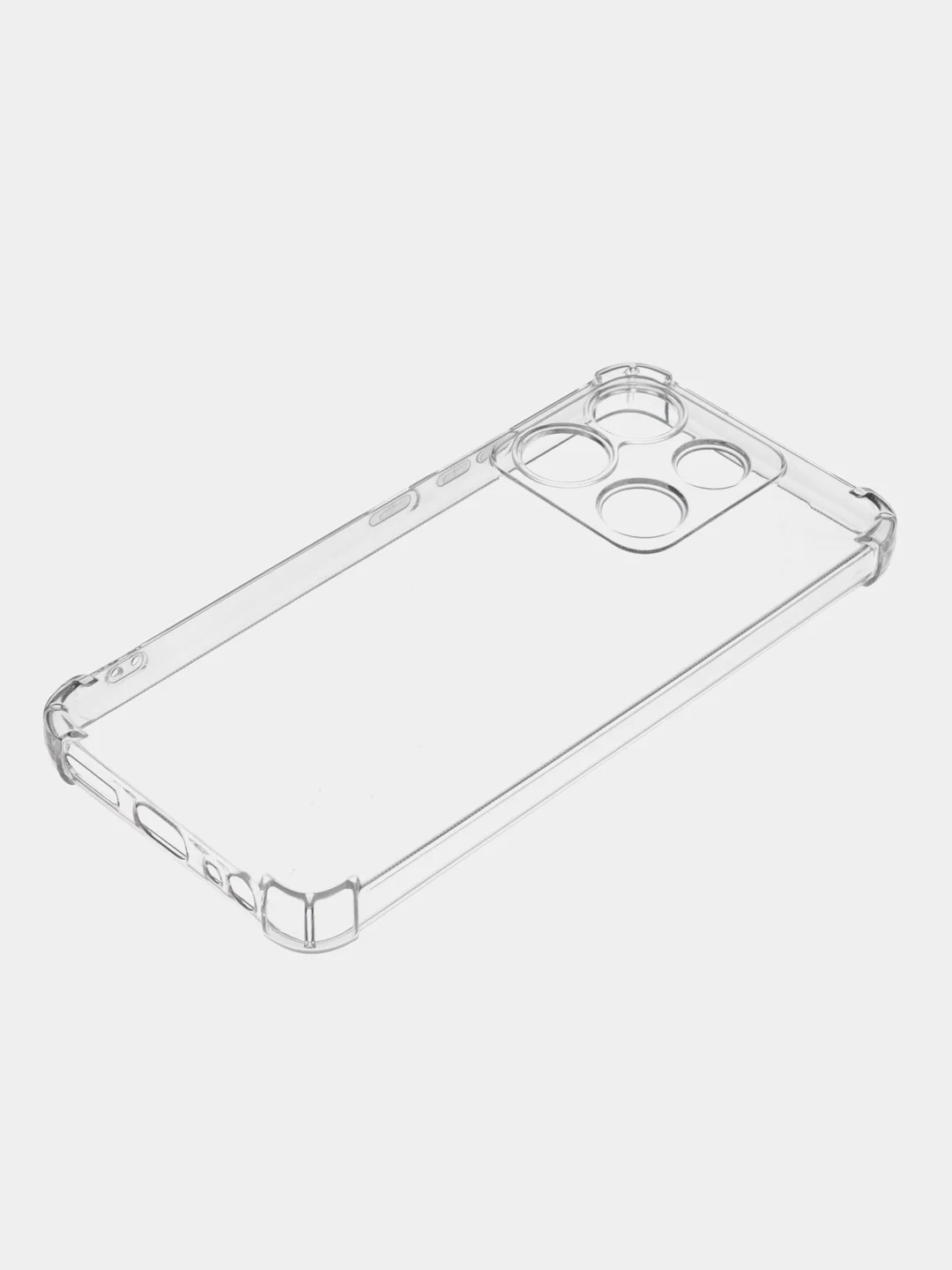 Прозрачный силиконовый чехол для Infinix Smart 7 HD (Инфиникс Смарт 7 ХД) прозрачный