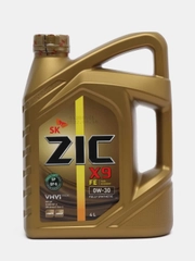 Масло ZIC  0/30 X9 FE API SP ILSAC GF-6 синтетическое, 4 л