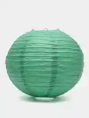 Бирюзовый китайский бумажный фонарик абажур 15, 20, 30, 40см