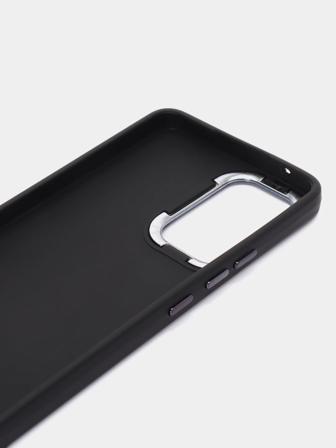 Серебряный чехол для Samsung Galaxy A53 / Самсунг Галакси А53, силиконовый с блестками