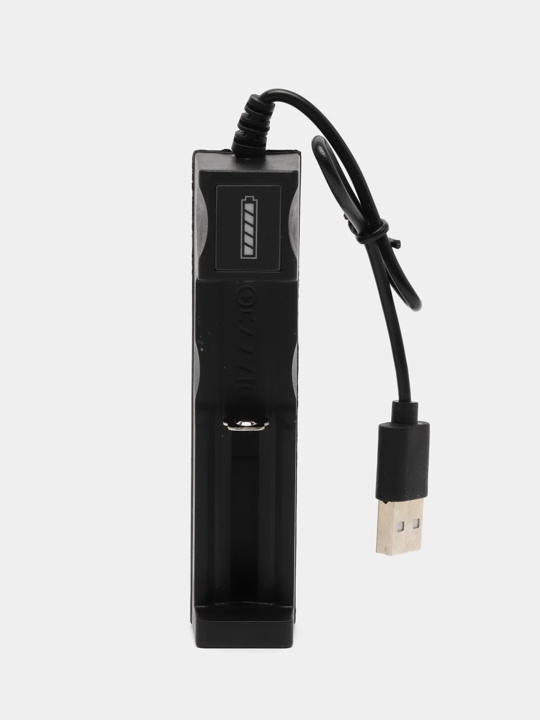Хром зарядное устройство USB для аккумуляторных батареек 18650