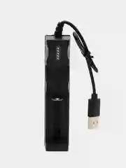 Хром зарядное устройство USB для аккумуляторных батареек 18650