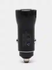 Черный автомобильное зарядное устройство TDS, 2 х USB, 2.1А