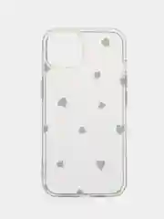 Чехол для iPhone (Айфон) 7, 8, SE 2020, 11, 12, 13, 14, с рисунком сердечек