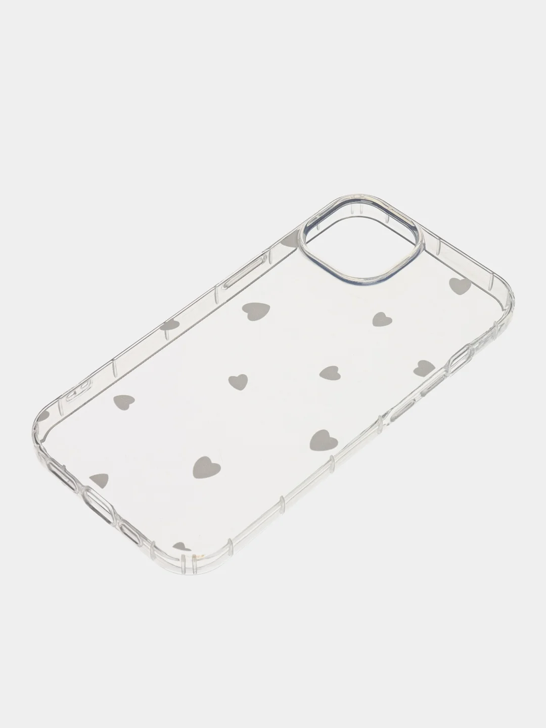 Чехол для iPhone (Айфон) 7, 8, SE 2020, 11, 12, 13, 14, с рисунком сердечек