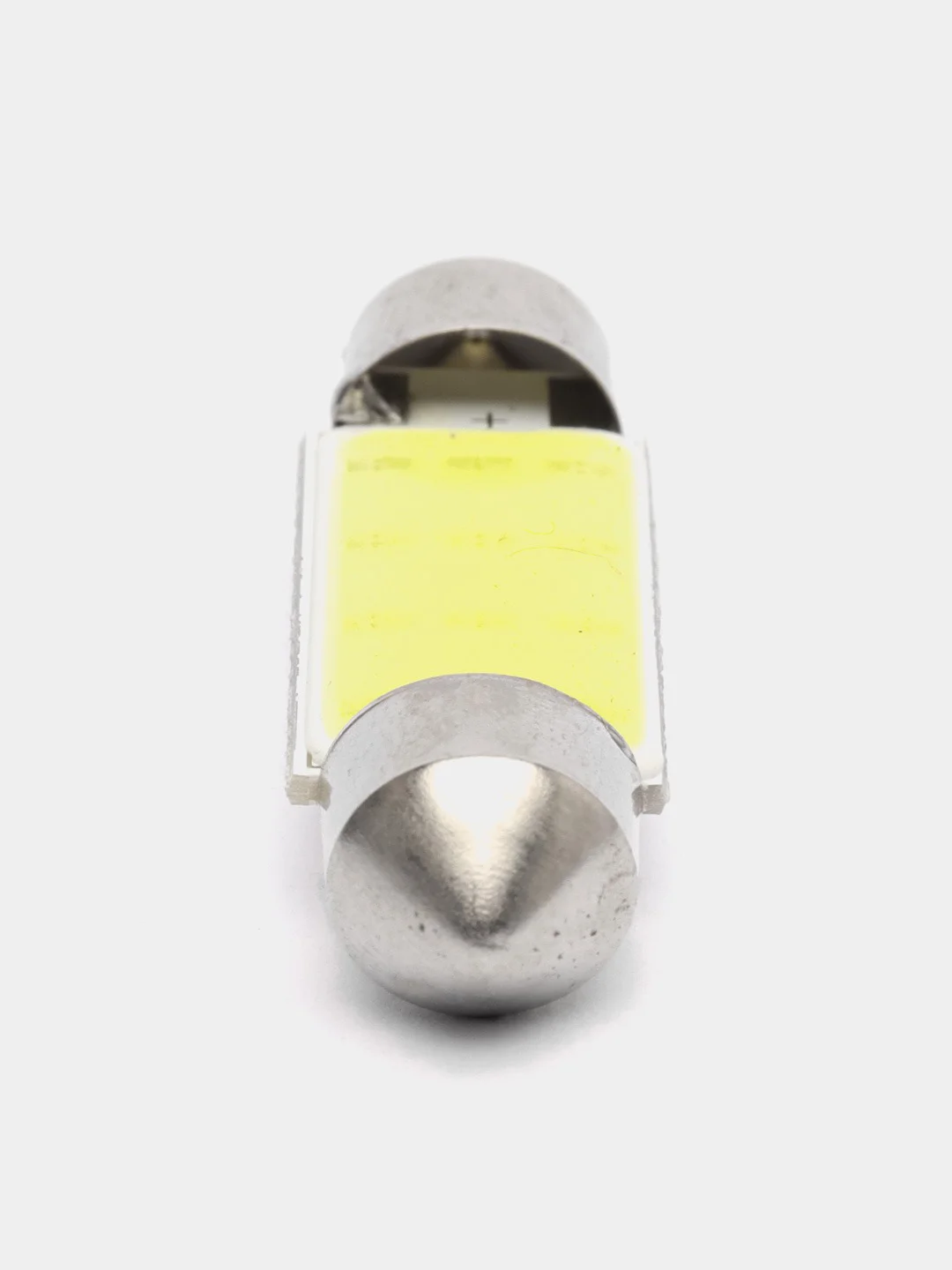 Автолампа диод T11(C5W) 12V 6W 1 COB диод 1-конт 39 мм, белая, SKYWAY салон, номер