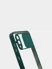 Лавандовый чехол Samsung Galaxy A02, Самсунг Галакси А02 пластиковый прозрачный с защитой камеры