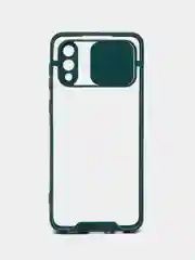 Морской чехол Samsung Galaxy A02, Самсунг Галакси А02 пластиковый прозрачный с защитой камеры