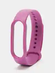 Фиолетовый силиконовый ремешок для Xiaomi Mi Band 5, Mi Band 6, ми банд 5/6