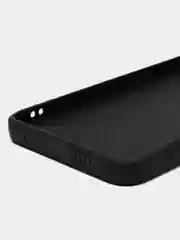 Черный чехол для Redmi Note 12S, Редми Нот 12С, силиконовый, матовый