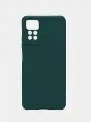 Тёмно-зелёный чехол для Redmi Note 12 Pro 4G / Редми Нот 12 Про, силиконовый, матовый