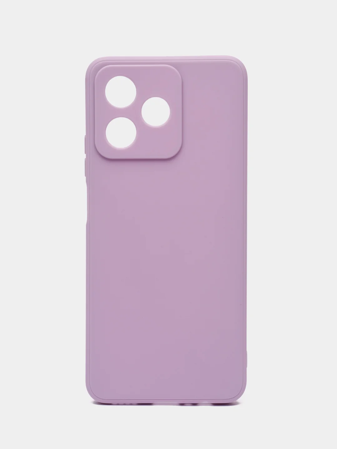 Сиреневый чехол для Realme C51, C53 / Реалми C51, С53 / Realme Note 50, силиконовый, матовый