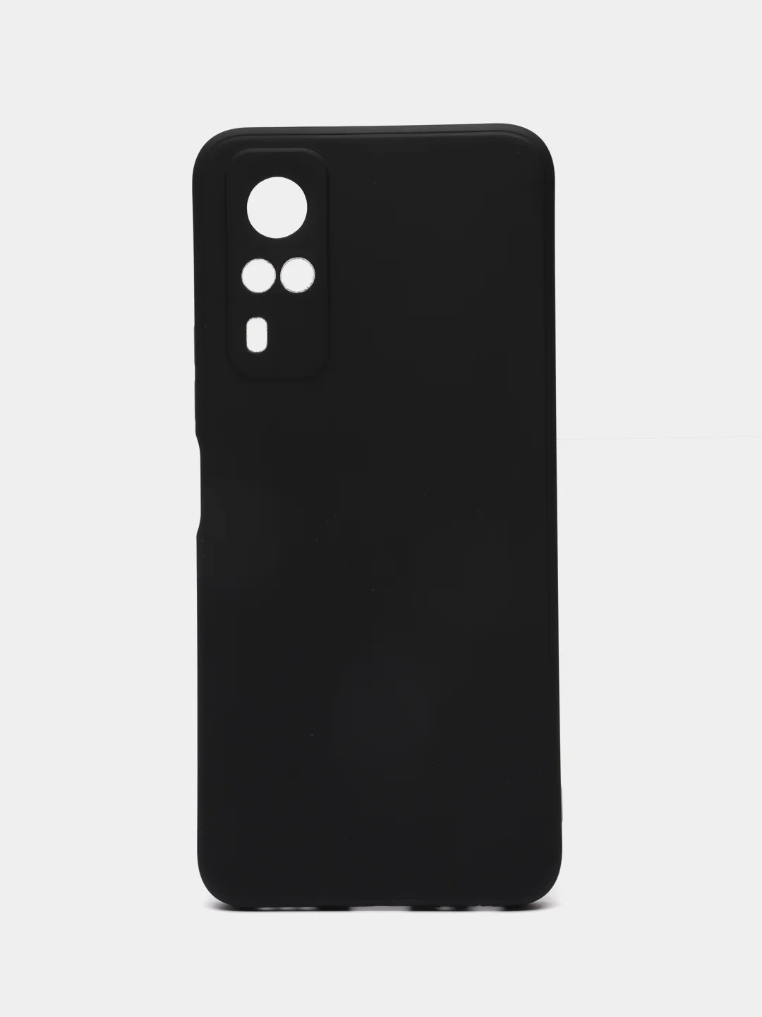 Черный чехол Vivo Y31 2021 / Vivo Y51 2020 / Y53S 4G / Y33 4G, черный, силиконовый
