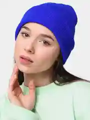 Серый шапка бини