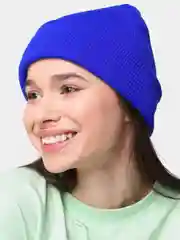 Серый шапка бини