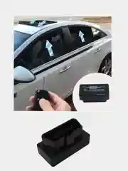 Черный доводчик стекол Chevrolet Cruze / Шевроле Круз Система закрытия окон для автомобиля