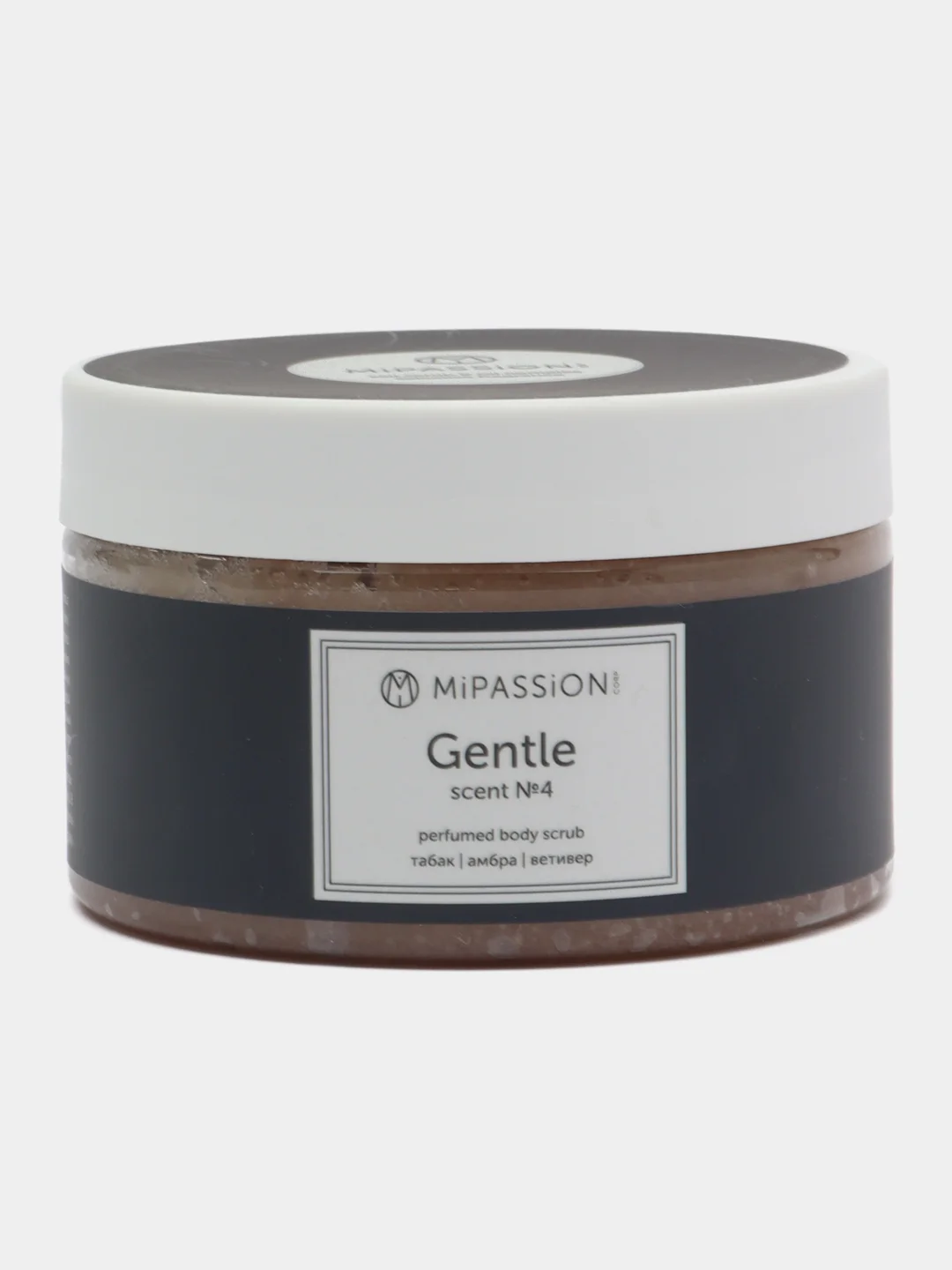 Парфюмированный скраб для тела Gentle MIPASSION, 250 мл